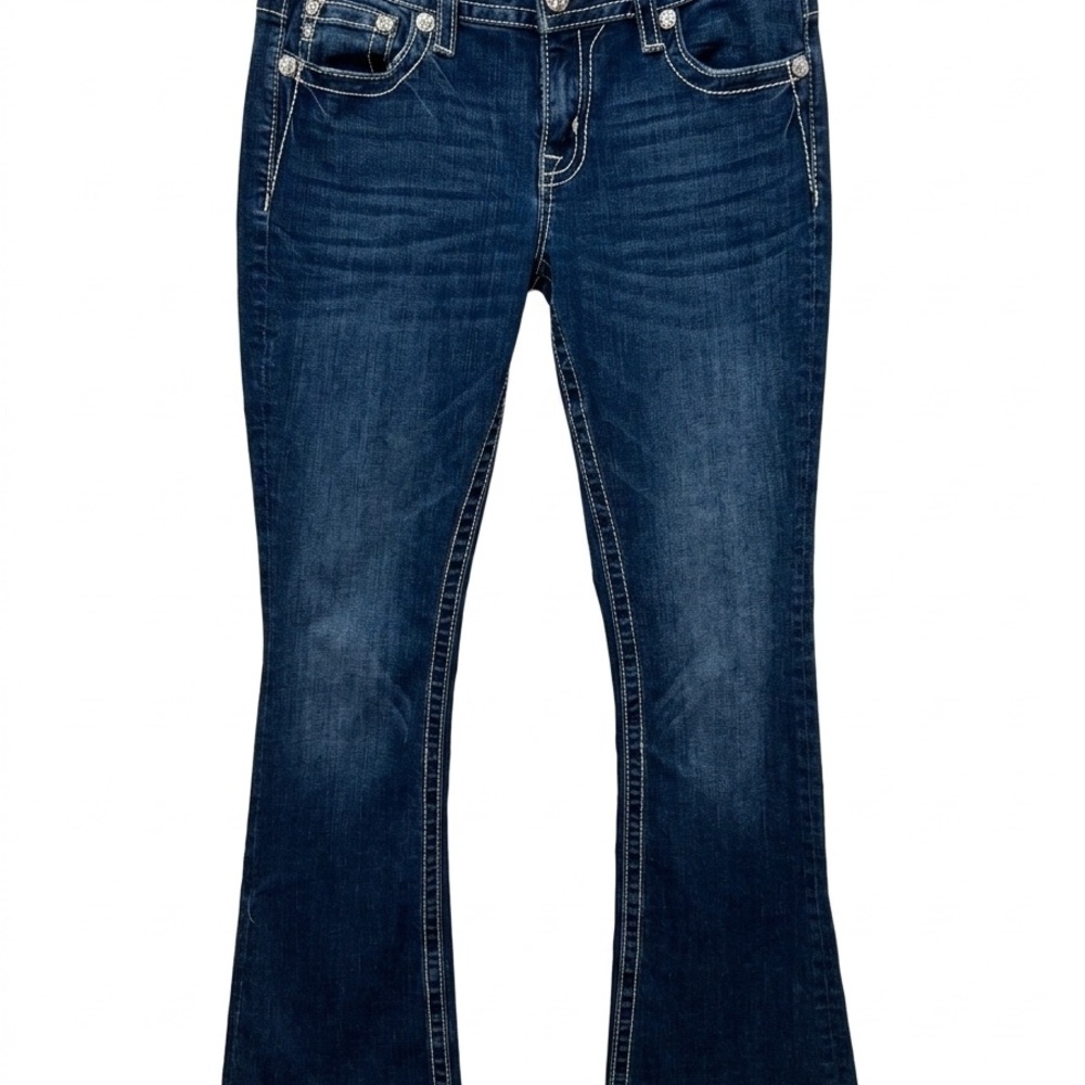 Women’s Dark Blue Stretch Bootcut Jeans